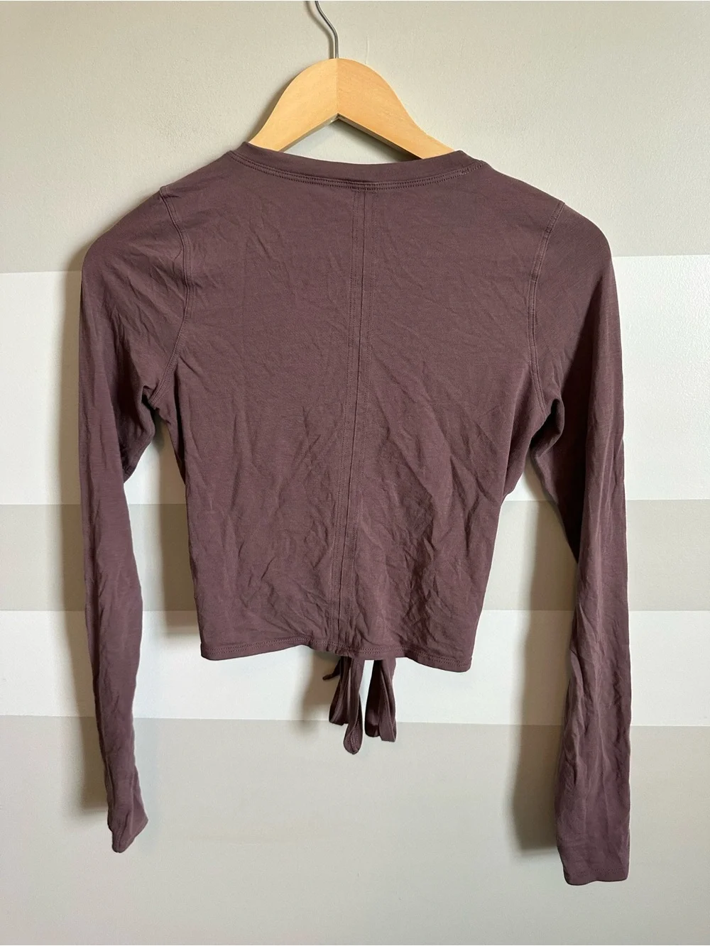 sold Lululemon Time to Restore Long Sleeve in Antique Bark